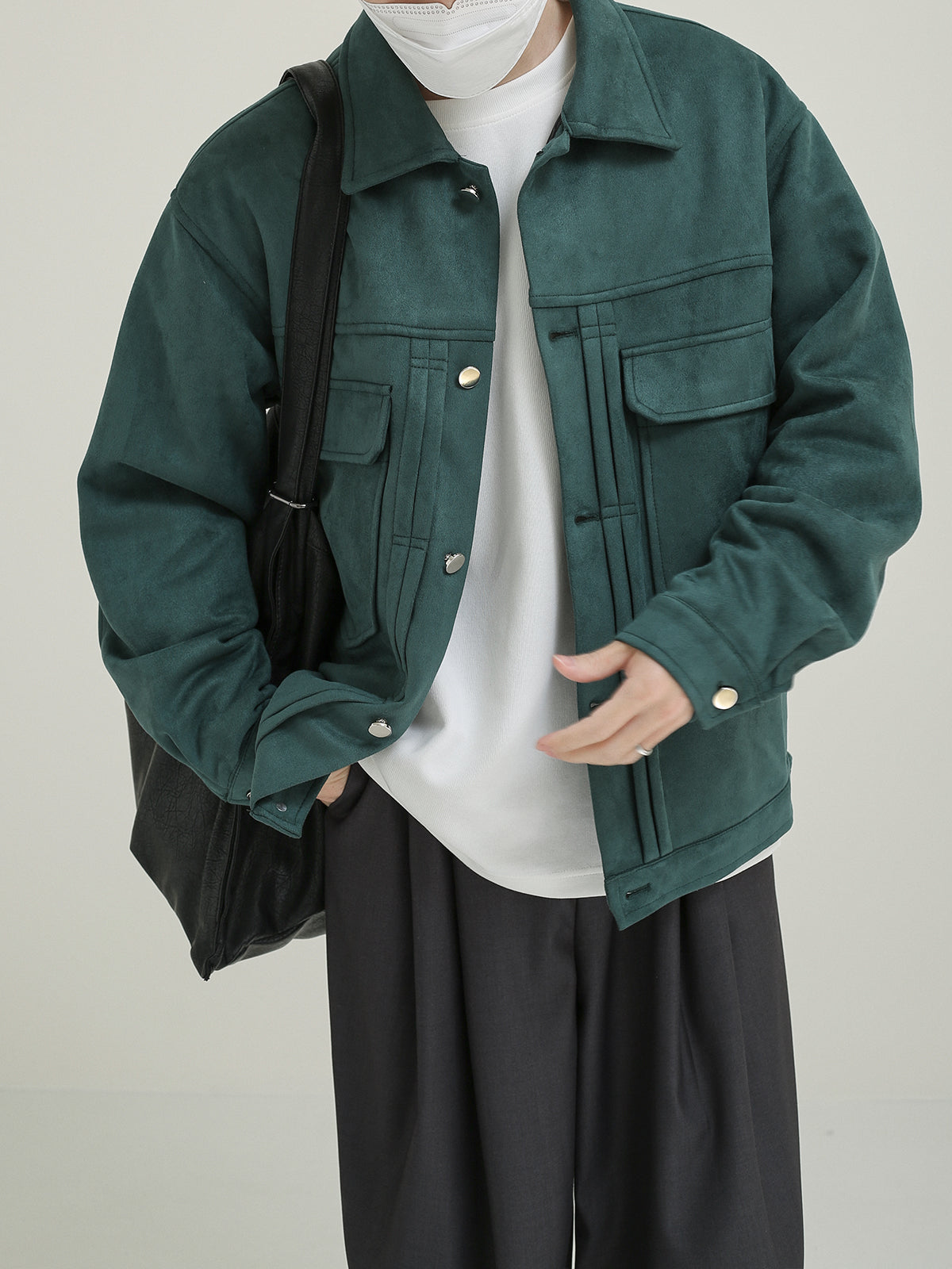 Jacket with pockets M172