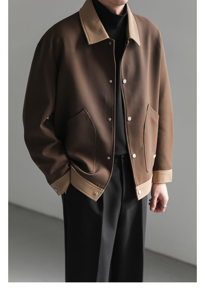 Contrast color jacket M148