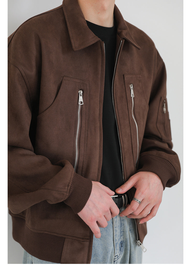 Suede jacket M145