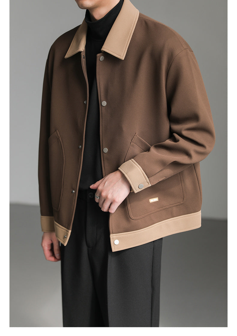 Contrast color jacket M148