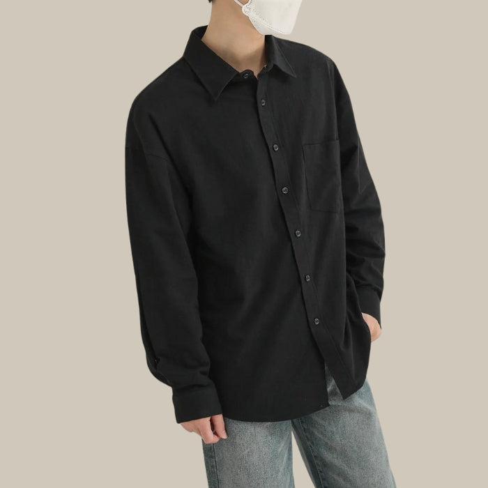 Cotton linen shirt M61