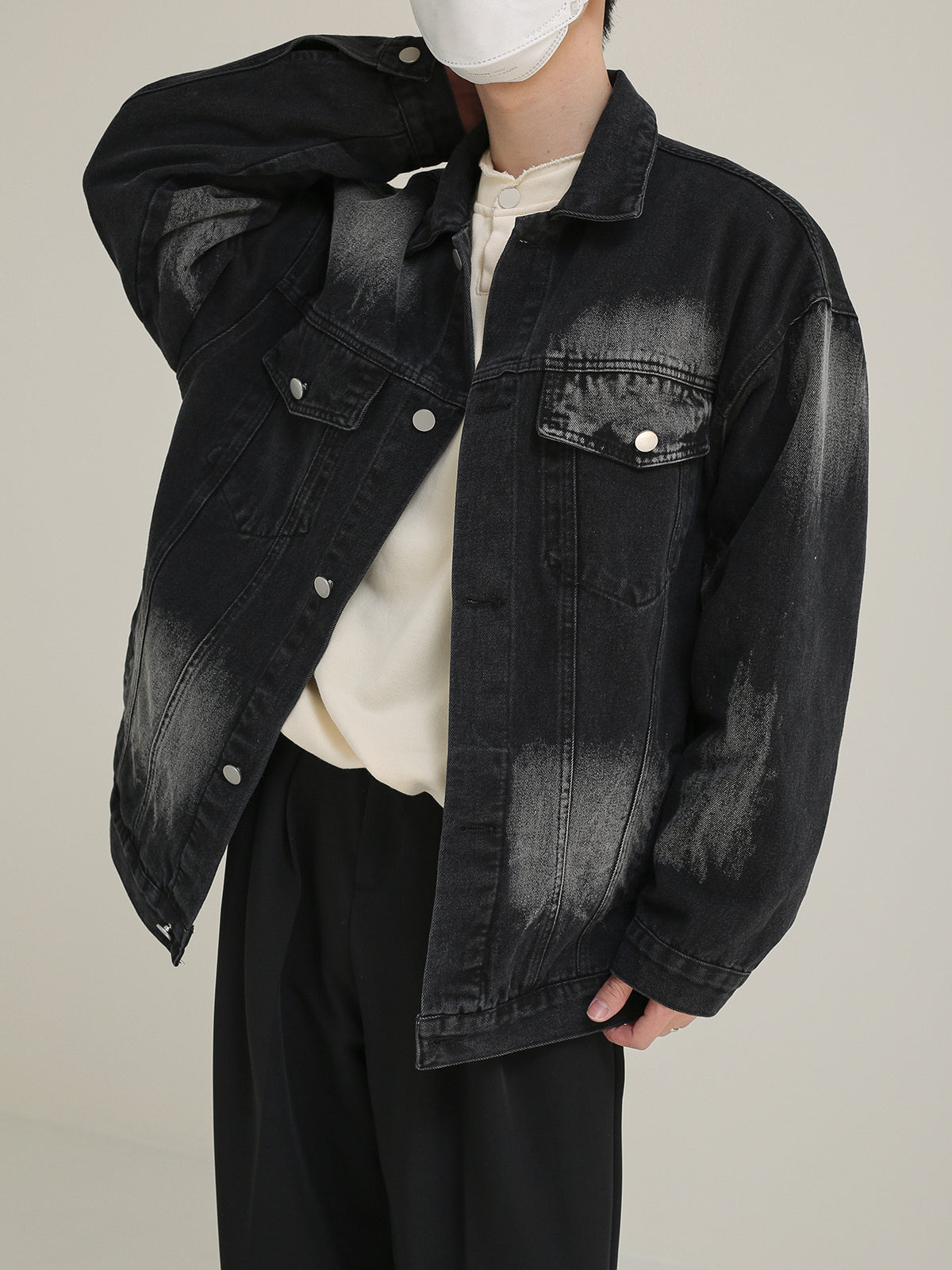 Hanging denim jacket M53