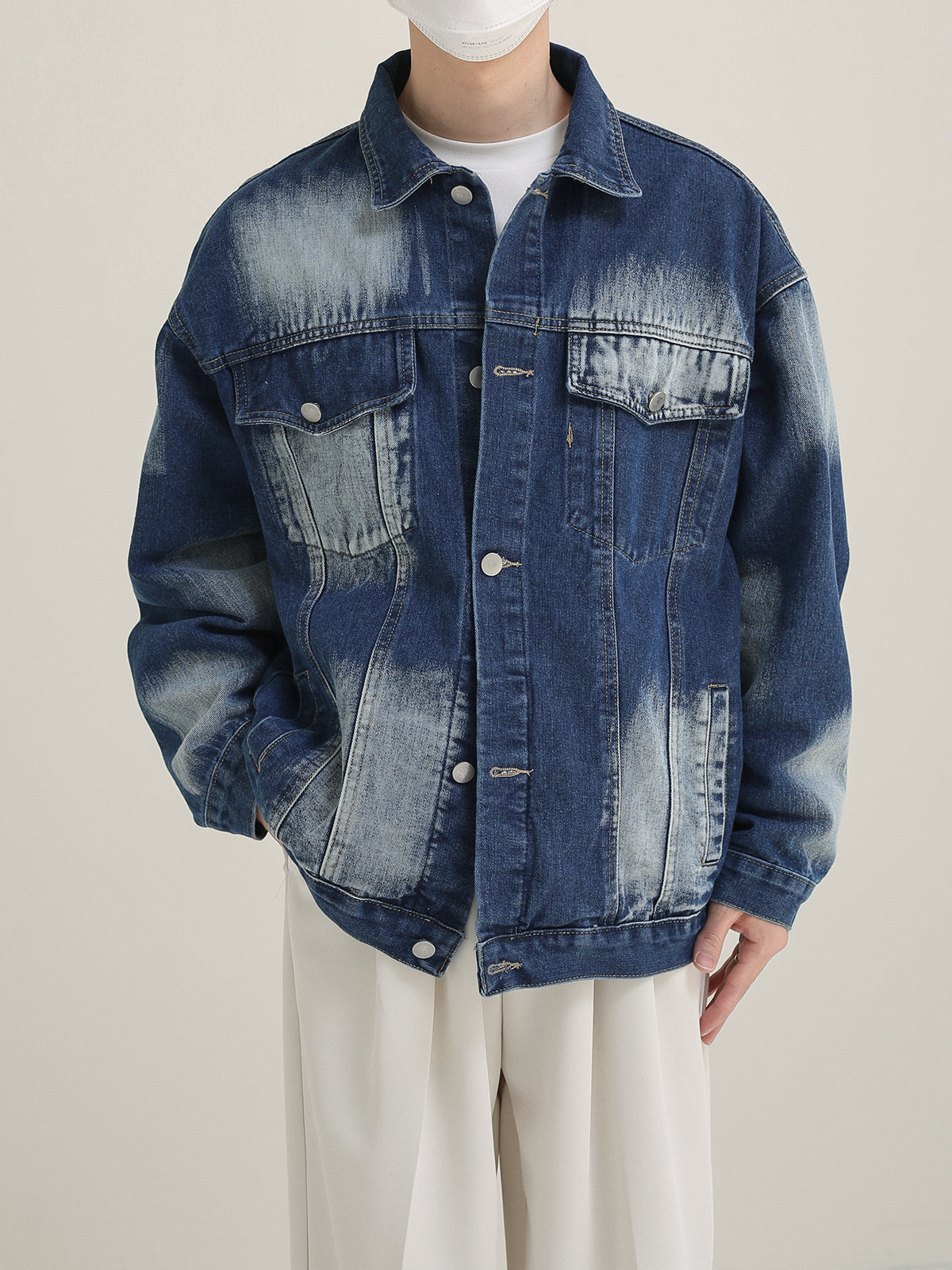 Hanging denim jacket M53