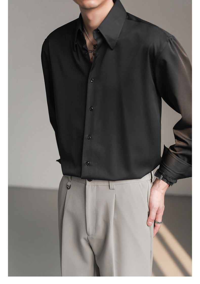Casual long -sleeved shirt M150